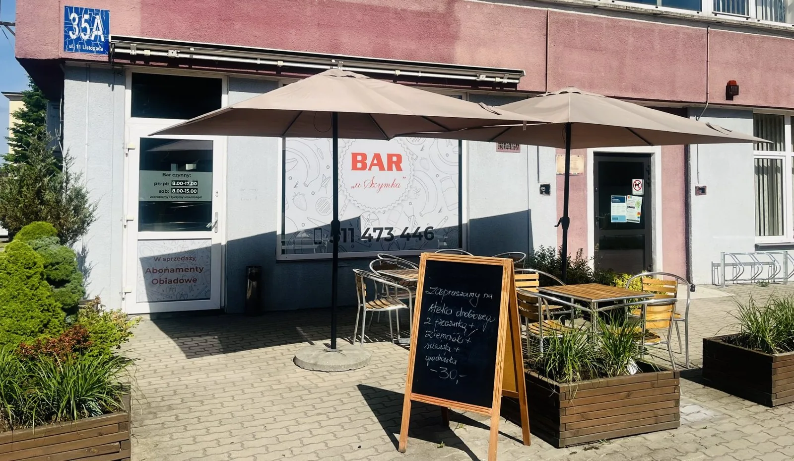 Bar u Szymka, lokal w Siemiatyczach